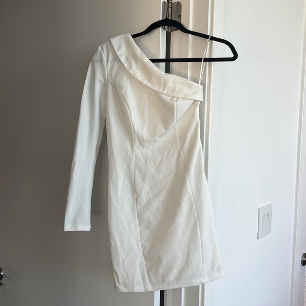Hello Molly White Mini Dress